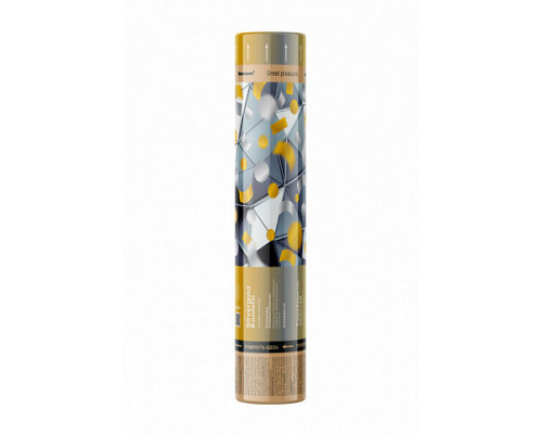 CM009 Серебристо-Золотой /  Silver-Gold Konfetti (золотое и серебряное конфетти, фольга) 30см