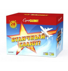 Фейерверк крупный 2,0 калибр 28 выстрелов 80 сек. CC7737 Отличный салют! (Супер Салют)