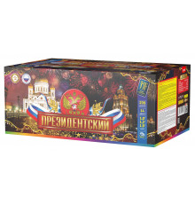Фейерверк крупный 1-1,2-1,9 калибр 235 выстрелов 75 сек. JF VIP3 Президентский (Joker Fireworks)