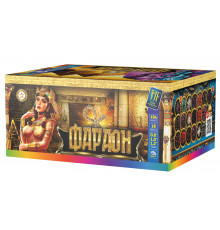 Фейерверк салют 0,8-1-1,2 калибр 194 выстрелов 190 сек. JF VIP6 Фараон (Joker Fireworks)