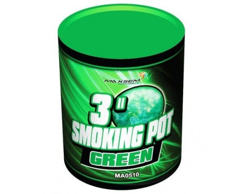 Дым 80 мм Smoking pot Green - Зеленый 3