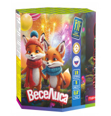 Фейерверк салют 0.8 калибр 19 выстрелов 25 сек. JF C20-19/02 Шквартет (Joker Fireworks)