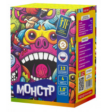 Фейерверк салют 1 калибр 13 выстрелов 20 сек. JF C25-13/01 Монстр (Joker Fireworks)
