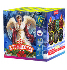 Фейерверк салют 1 калибр 16 выстрелов 30 сек. JF C25-16/02 Тебе (Joker Fireworks)
