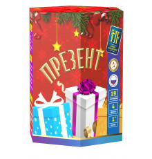 Фейерверк салют 1 калибр 19 выстрелов 30 сек. JF C25-19/01 Презент (Joker Fireworks)