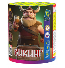 Фейерверк салют 1.2 калибр 13 выстрелов 30 сек. JF C30-13/02 Викинг (Joker Fireworks)