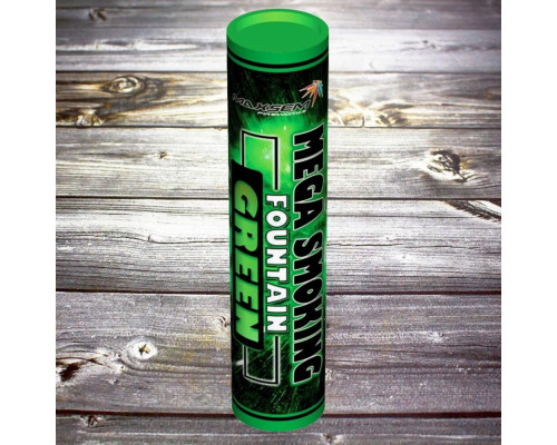 Дым 230 мм Mega smoking Green - Зеленый 2