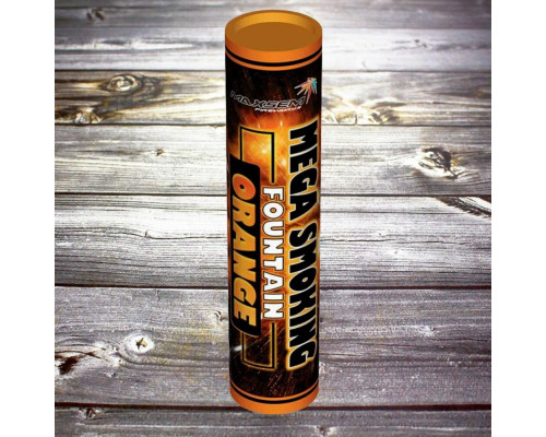 Дым 230 мм Mega smoking Orange - Оранжевый 2