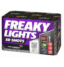 Фейерверк салют 0,6" калибр 50 выстрелов 25 сек. GP305 Чудесные огни / Freaky Lights (Maxsem)