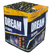 Фейерверк салют 0,8" калибр 25 выстрелов 25 сек. GP467/2 Чудный сон / DREAM (Maxsem)