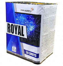 Фейерверк салют 1,2" калибр 20 выстрелов 40 сек. GP507 Королевский / Royal (Maxsem)