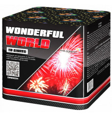 Фейерверк салют 1,2" калибр 19 выстрелов 35 сек. GWM5034 Удивительный мир / Wonderful World (Maxsem)