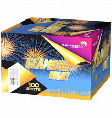 Фейерверк салют 1,2" калибр 100 выстрелов 70 сек. GWM6101 Гламурная ночь / Glamour Night (Maxsem)