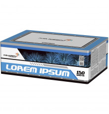 Фейерверк крупный 1,5" калибр 150 выстрелов 140 сек. MC150-150 Противостояние / LOREM IPSUM (Maxsem)