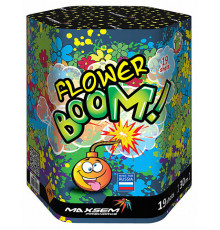 Фейерверк салют 1,2" калибр 19 выстрелов 30 сек. M1251 Цветочный бум / Flower Boom (Maxsem)