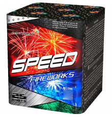 Фейерверк салют 1,2" калибр 25 выстрелов 40 сек. MC098 Стремительный / Speed Fireworks (Maxsem)