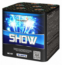 Фейерверк салют 0,8" калибр 36 выстрелов 40 сек. MC107 Шоу / Show (Maxsem)