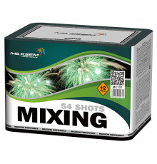 Фейерверк салют 1,2" калибр 54 выстрелов 25 сек. MC137 Замиксуй салют / Mixing (Maxsem)