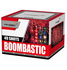 Фейерверк крупный 1,5" калибр 49 выстрелов 60 сек. MC150-49 Прямой удар / Bombastic (Maxsem)