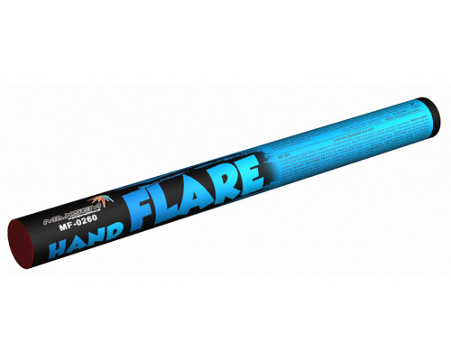 Факел 250 мм Hand flare blue 100 сек  50/1