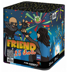 Фейерверк салют 0,8" калибр 25 выстрелов 35 сек. M0861 Друг / Friend (Maxsem)