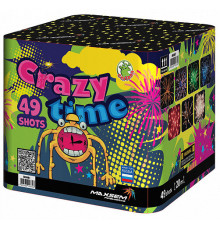 Фейерверк салют 0,8" калибр 49 выстрелов 35 сек. M0881 Время приключений / CRAZY TIME (Maxsem)