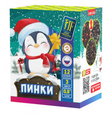 Фейерверк салют 0.8 калибр 12 выстрелов  сек. JF C20-12/03 Пинки (Joker Fireworks)