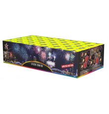 Фейерверк салют 1 калибр 100 выстрелов  сек. JF C25-200/01 LIMITED EDITION-200 (Joker Fireworks)