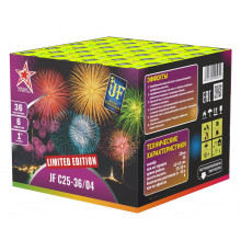 Фейерверк салют 1 калибр 36 выстрелов  сек. JF C25-36/04 LIMITED EDITION-36 (Joker Fireworks)