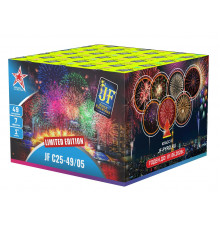 Фейерверк салют  калибр  выстрелов  сек. JF C25-49/05 LIMITED EDITION-49 (Joker Fireworks)