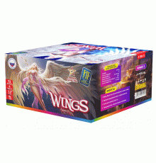 Фейерверк салют 1.2 калибр 72 выстрелов  сек. JF CV30-72 WINGS (Joker Fireworks)