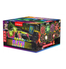 Фейерверк салют 1.2 калибр 50 выстрелов  сек. JF C30-50V/02 Автопати (Joker Fireworks)
