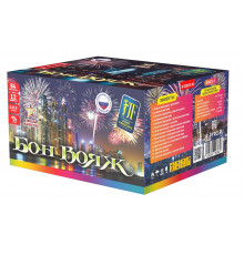 Фейерверк салют 0,8-1 калибр 94 выстрелов  сек. JF CV20/25-94 (C28) Бон Вояж (Joker Fireworks)