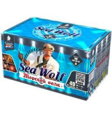 Фейерверк салют 1" калибр 49 выстрелов 40 сек. VH100-49-02 Морской волк / Sea wolf (Летучий Голландец)