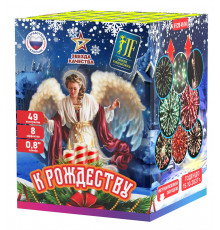 Фейерверк салют 0.8 калибр 49 выстрелов  сек. JF C20-49/04 ФЛЭШ (Joker Fireworks)