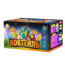 Фейерверк салют 0.8 калибр 88 выстрелов  сек. JF C20-88/01 Коктейль (Joker Fireworks)