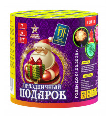 Фейерверк салют 0.7 калибр 7 выстрелов  сек. JF C18-7/01 Праздничный Подарок (Joker Fireworks)