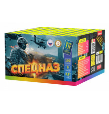 Фейерверк салют 0.8 калибр 100 выстрелов  сек. JF MC20-100/01 Спецназ (Joker Fireworks)