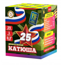 Фейерверк салют  калибр  выстрелов  сек. JF KT25  (Joker Fireworks)